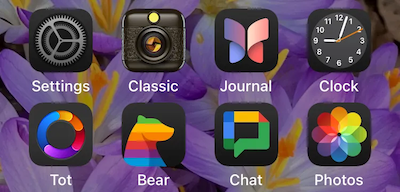 some of my home screen apps